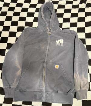 Carhartt Rain Defender Loose Fit Zip-Up Hoodie Size L
